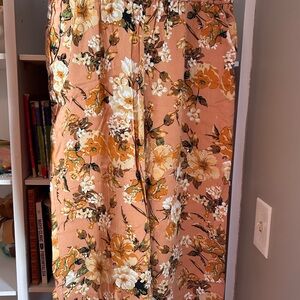 Floral 100% Lyocell Pants